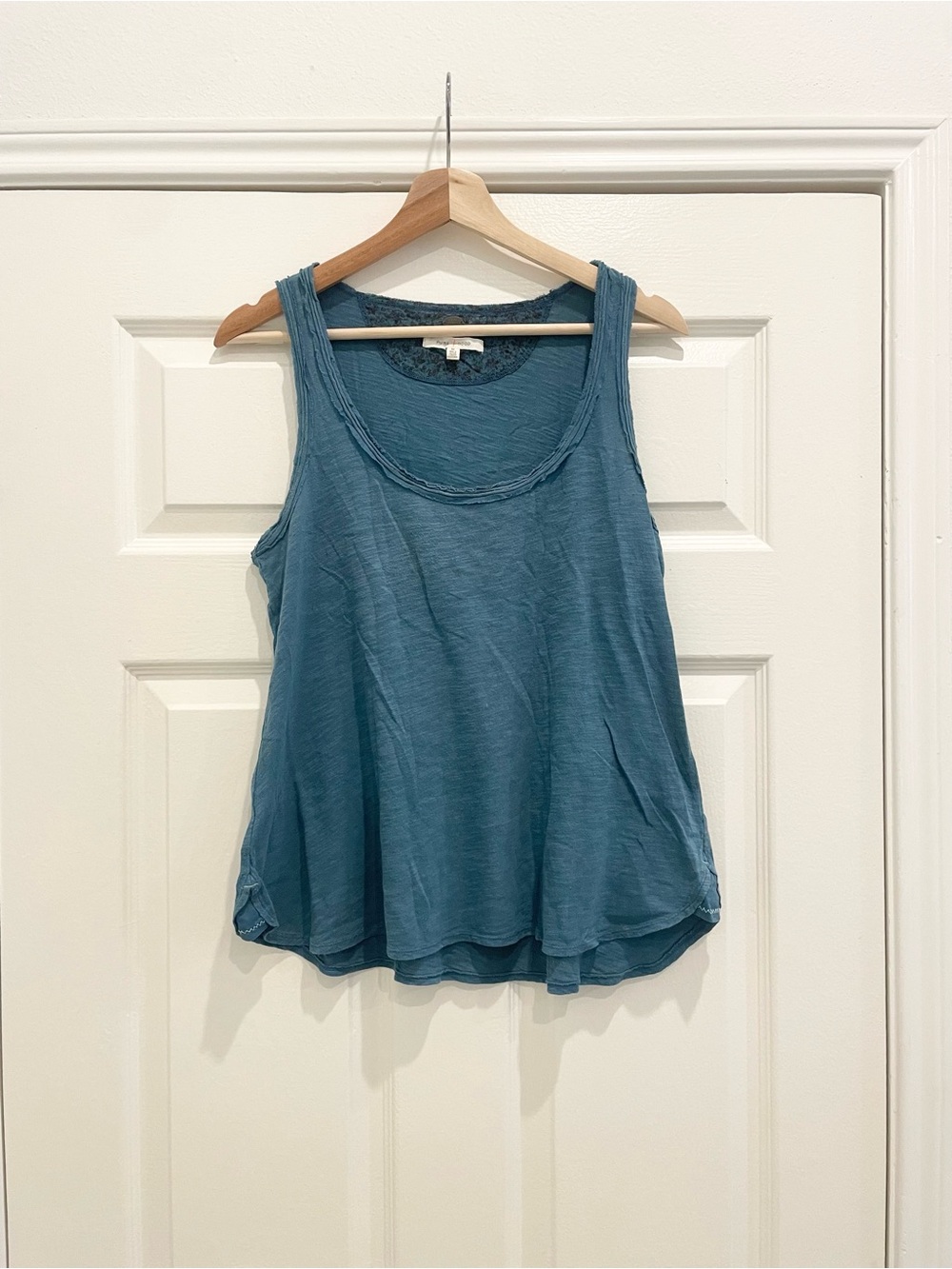 Anthropologie Pure + Good swing tank, Small, Teal